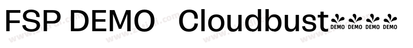 FSP DEMO   Cloudbust字体转换